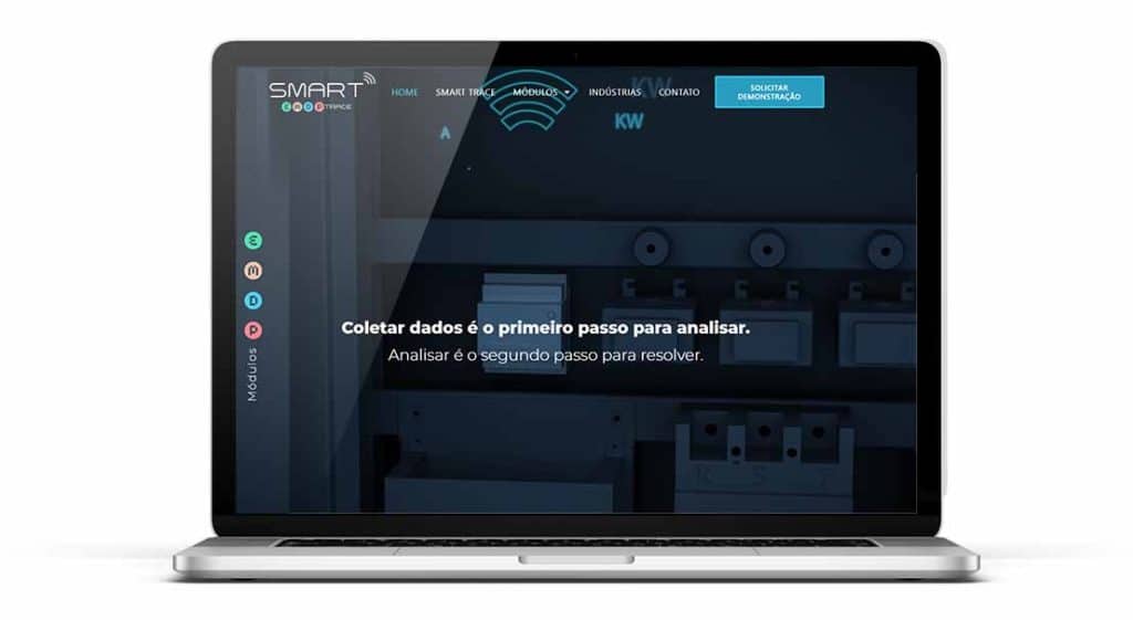 Criação de Site Manutenção de Equipamentos Industriais
